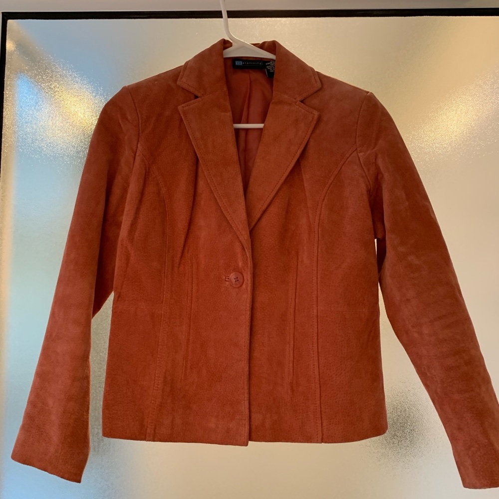 Women’s Genuine Leather Blazer